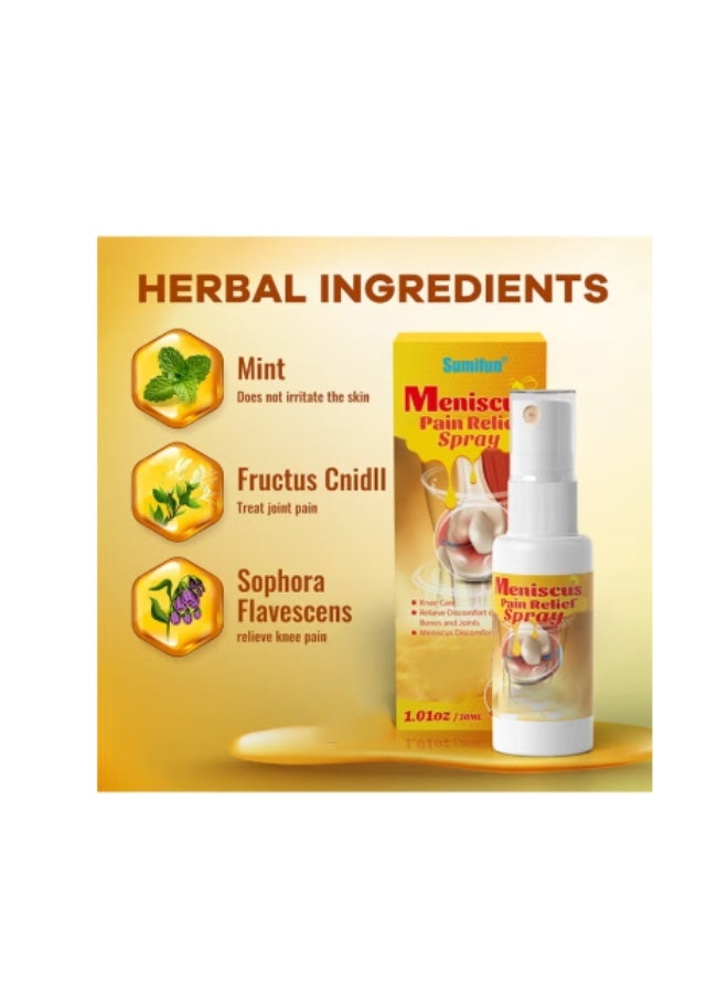 سوميفون بخاخ لتخفيف آلام الغضروف الهلالي - دعم مهدئ سريع المفعول لآلام الركبة والمفاصل والعضلات - 30 مل - Image 4