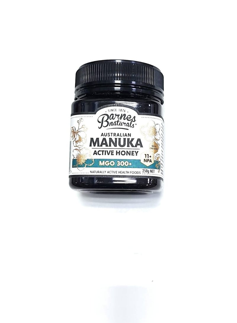 Manuka Honey Barnes Naturals Australian manuka Active Honey Mgo-300 250 Gm 
