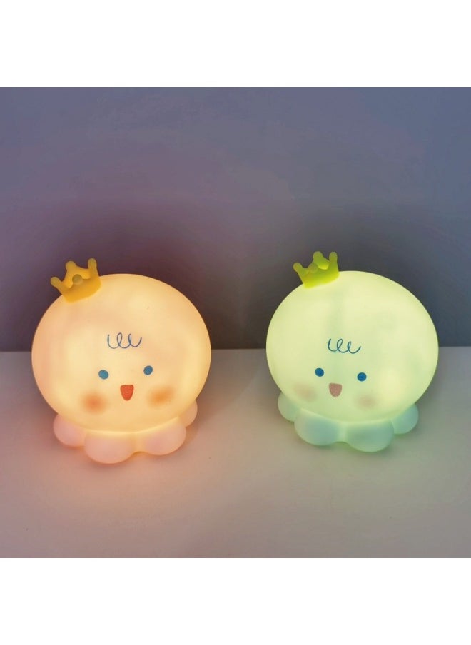 Generic Net Red Cartoon Nightlight Night Market Park Stall Year Children's Creative Luminous Toys Year Gifts-Color:Big Sheep/Powder/Powder  - Image 3