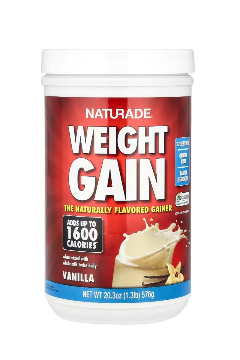 ناتورادي زيادة الوزن بالفانيليا 1.3 رطل (576 جم) - Image 1