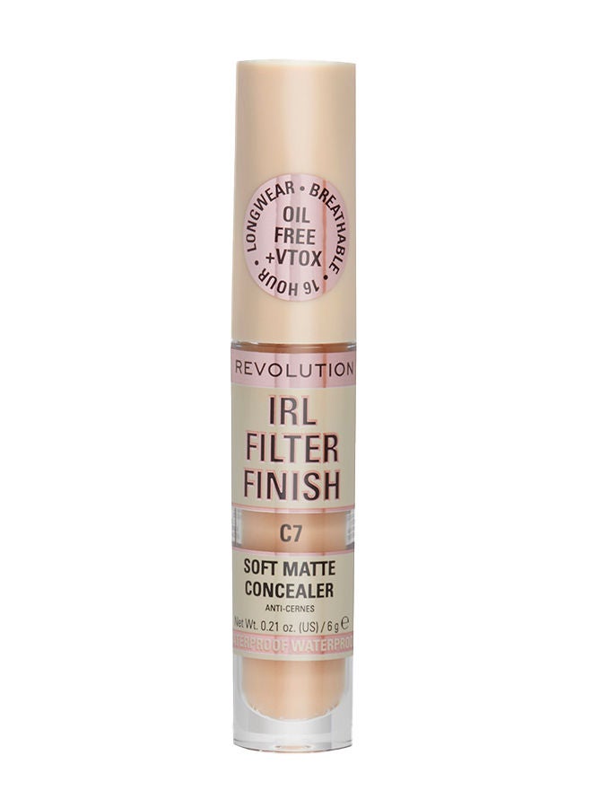 REVOLUTION Makeup Revolution IRL Filter Finish Concealer C7  - Image 2