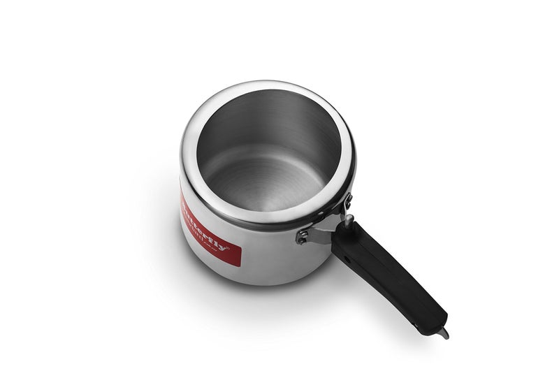 BUTTERFLY طباخ ضغط ألمنيوم بقاعدة تحريض قياسية بترفلاي، 3 لتر - Image 3