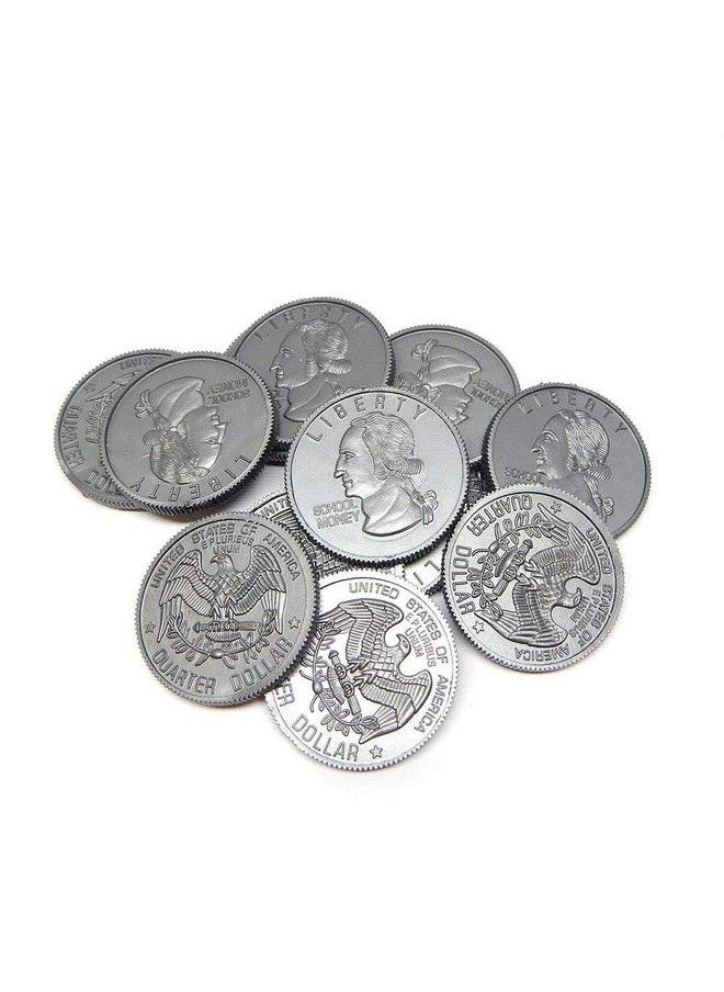 hand2mind - Fake Money Coin Classroom Set Detailed Fake Coins Prop Money Toy Money Play Money For Kids Realistic Money Pretend Money For Kids Learning Play Money Set Plastic Coins (Set Of 768) - Image 1