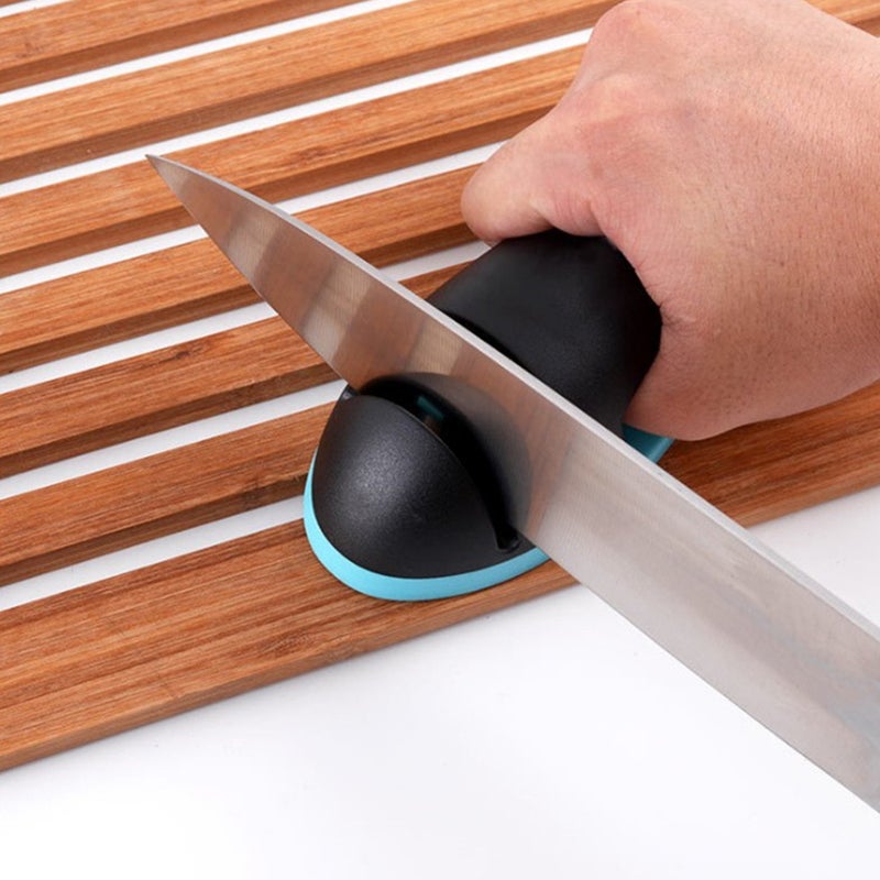 🍳 نظام شحذ سكاكين متقدم بحجر متين وأداء عالي تصميم مناسب للسفر لأدوات الطهي - Image 3