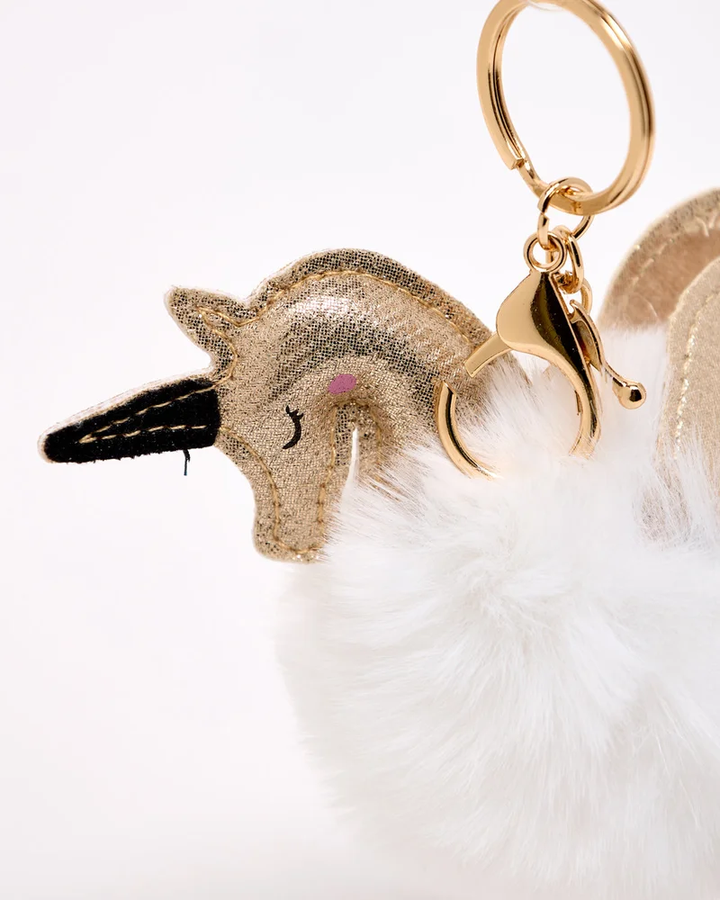 REDTAG Girls White Unicorn Bag Addon