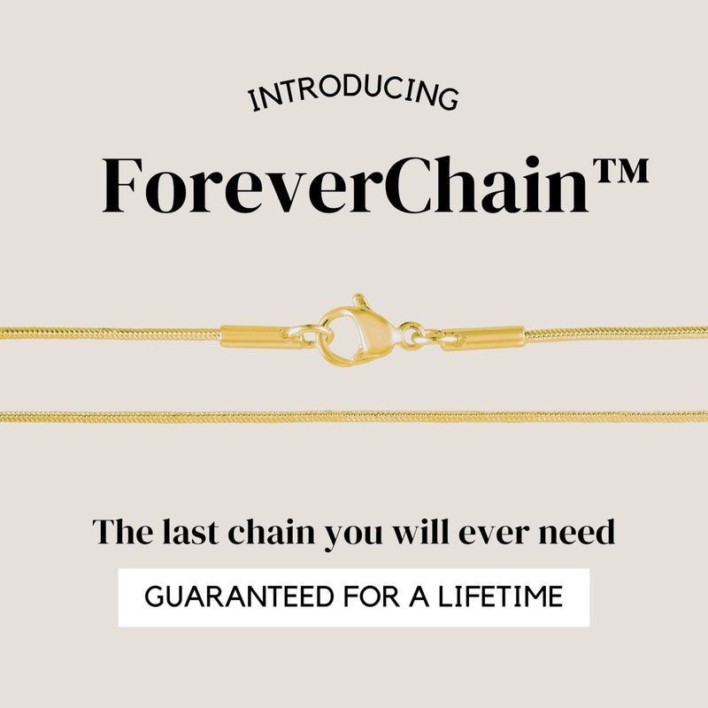 KISPER 24k Gold Snake Chain Necklace â€“ Thin, Dainty, Gold Plated Stainless Steel Jewelry for Women & Men with Lobster Clasp, 24" - Image 2