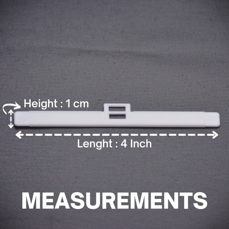 FAPBADRI Vertical Plastic Blind Hanger 100 Pieces - Image 3