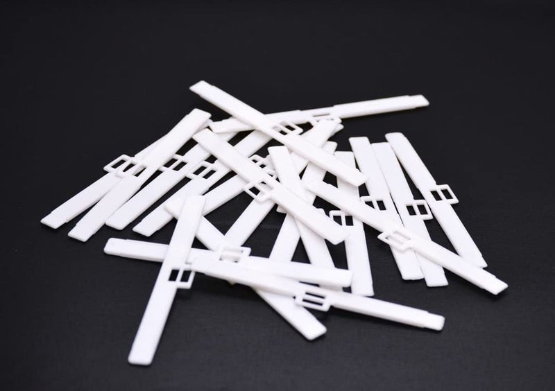 FAPBADRI Vertical Plastic Blind Hanger 100 Pieces - Image 1