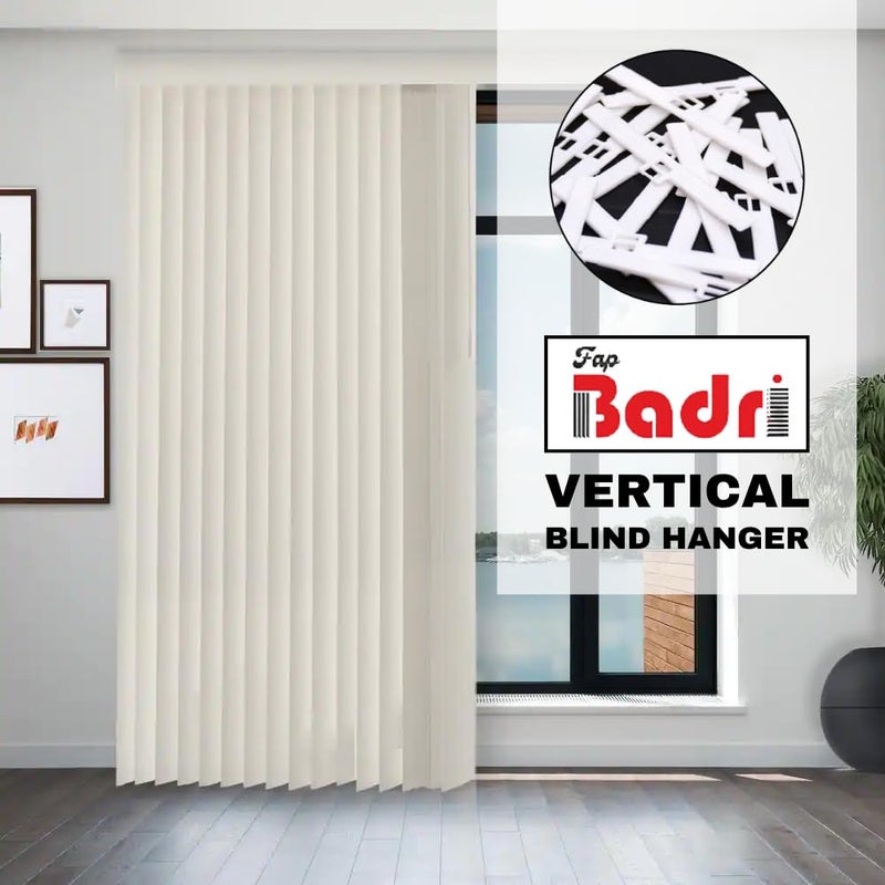 FAPBADRI Vertical Plastic Blind Hanger 100 Pieces - Image 4