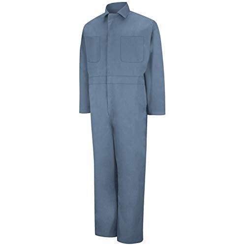 Red Kap mens Twill Action Back Work Utility Coveralls, Postman Blue, 36 US - Image 2