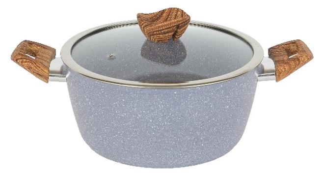 Delcasa 30cm Essential Casserole Non Stick Aluminum Cookware with Granite Coating - Image 1