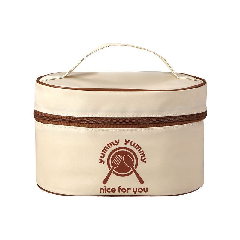 Insulated Lunch Bag Thermal Cup Pouch Oxford Nice-oval 