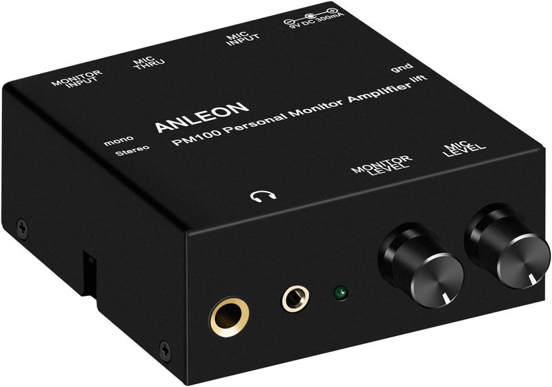 ANLEON PM100 Personal Monitor Amplifier for keyboard player singer drummer live musicians - Image 3