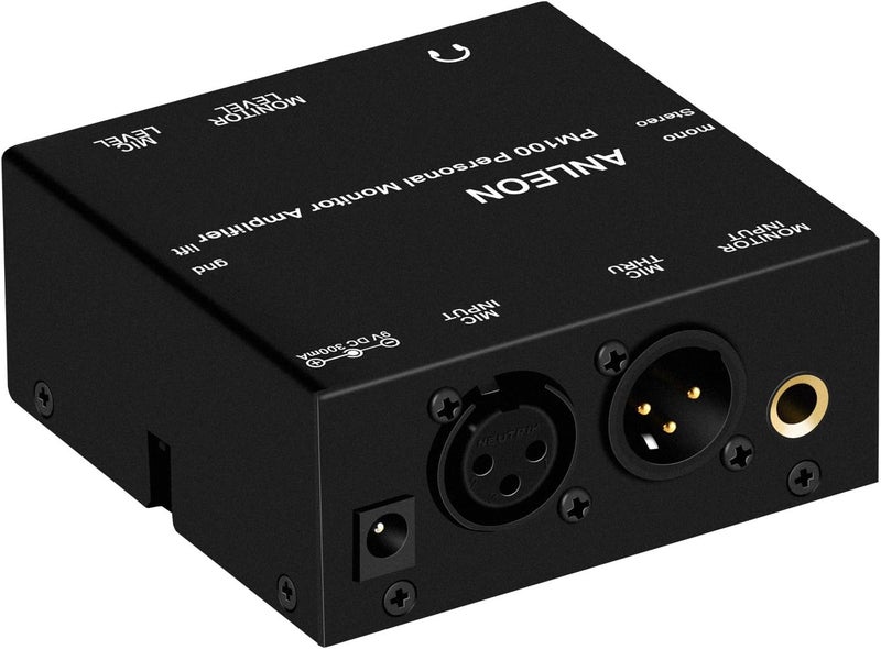 ANLEON PM100 Personal Monitor Amplifier for keyboard player singer drummer live musicians - Image 2