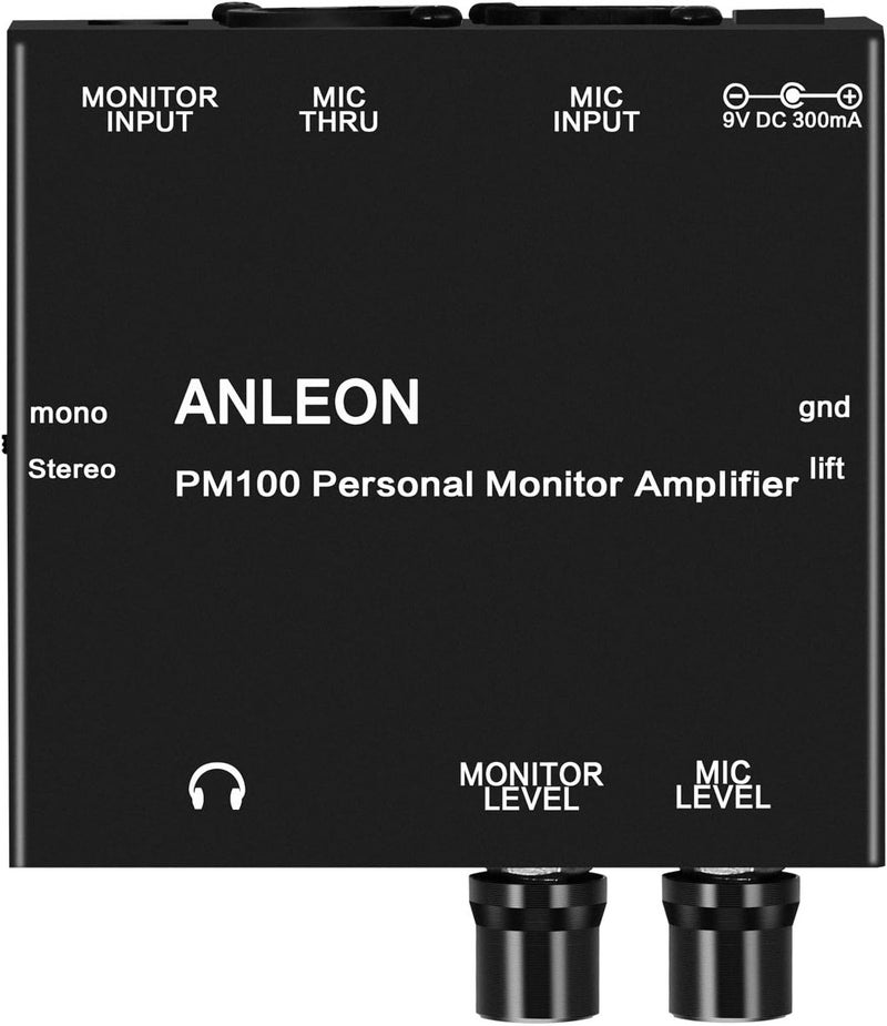 ANLEON PM100 Personal Monitor Amplifier for keyboard player singer drummer live musicians - Image 1