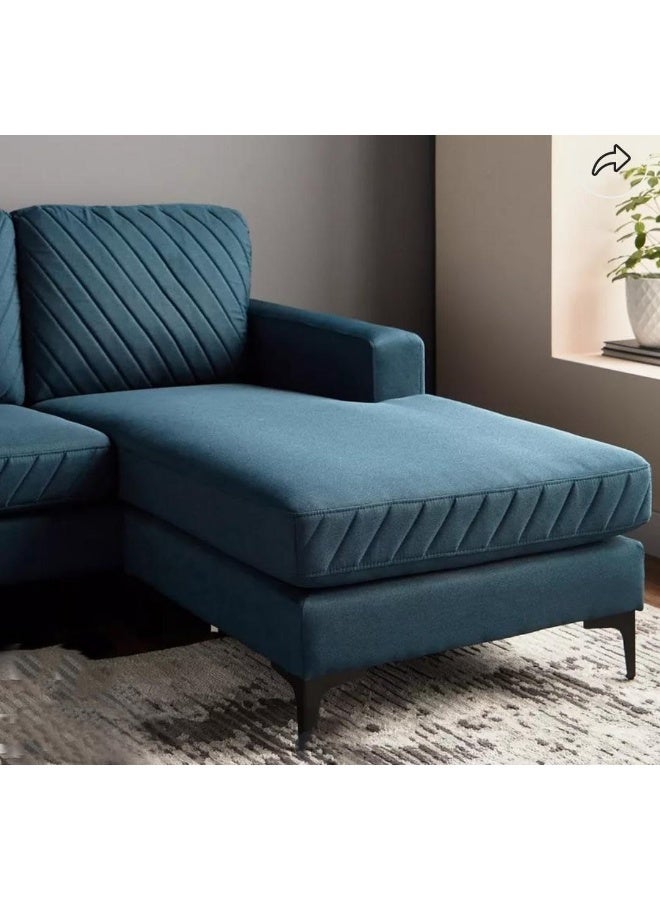 L-Shaped Sectional Sofa with Reversible Chaise - Image 4