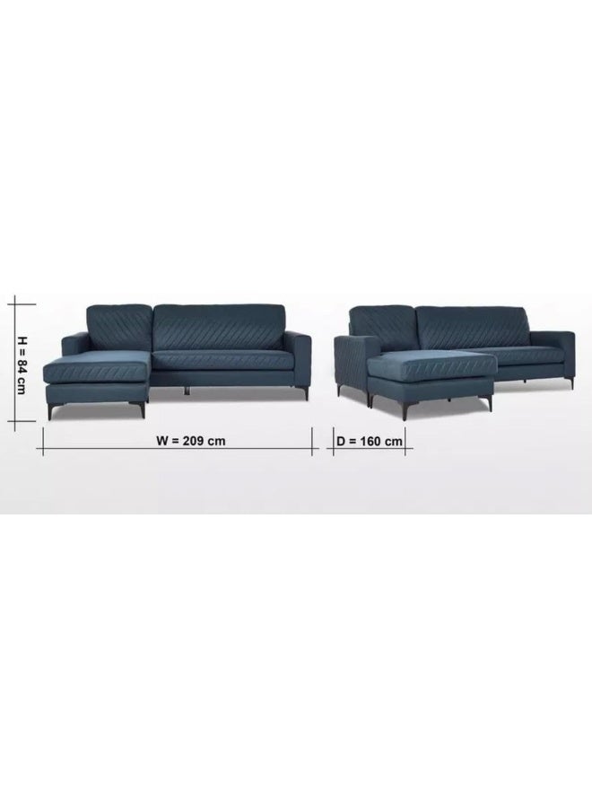 L-Shaped Sectional Sofa with Reversible Chaise - Image 2