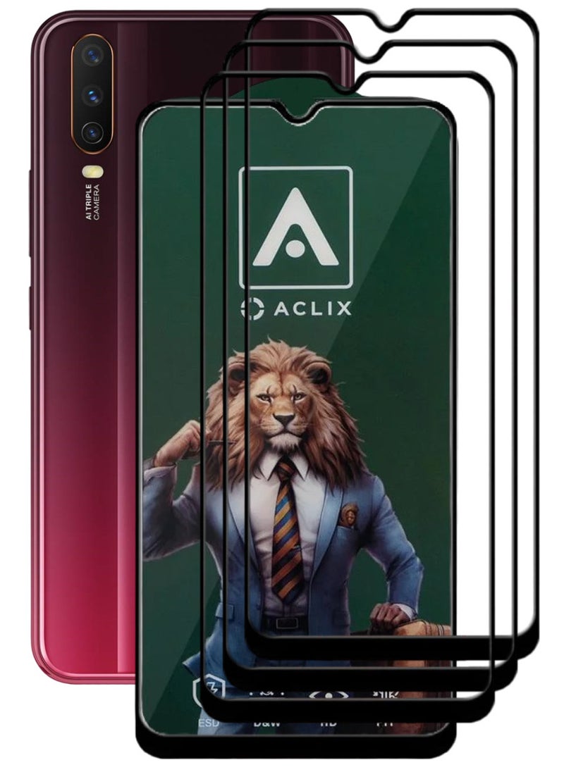 أكاليكس 3  قطع، حماية شاشة،  لهاتف فيفو Y12  ، جودة ممتازة. - Image 1