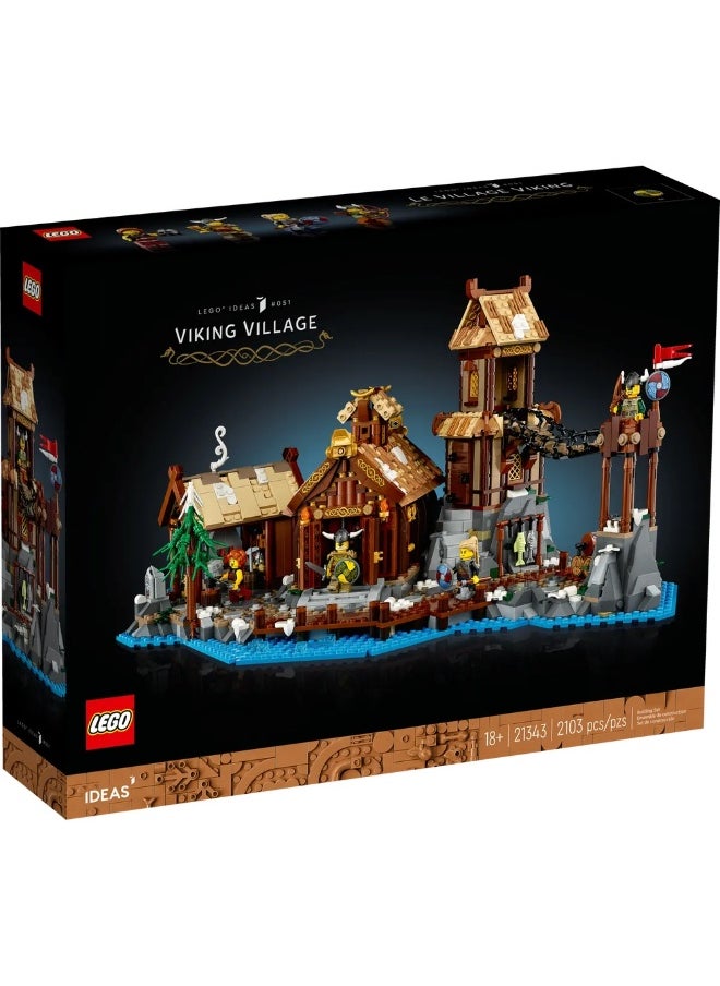 LEGO LEGO - IDEAS Viking Village 2103 Pieces - 21343  - Image 1