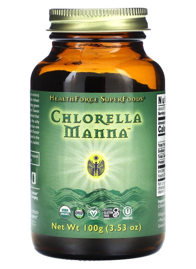 HEALTHFORCE SUPERFOODS Chlorella Manna™ 3.53 oz (100 g) 