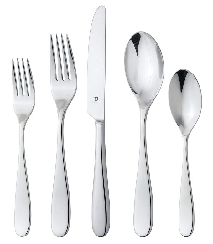 PREMIUM 1810 STAINLESS STEEL FLATWARE FIDENZA FIDENZA HAMMERED MARETTIMO MARETTIMO HAMMERED AND MEZZANO ENGRAVED COLLECTIONS 30PIECE FIDENZA