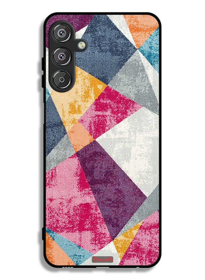 Tolwak Samsung Galaxy F15 5G Protective Case Cover Paint Pattern - Image 1