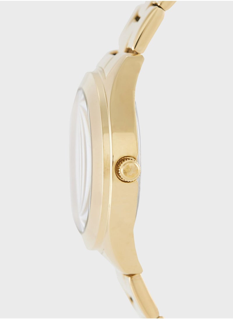 GUESS Tri Plaque Steel Strap Analog Watch  - Image 3