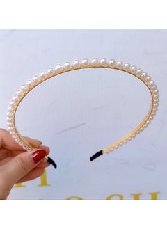 Mark Fairwhale Small Niche Retro High-End Pearl Headband 