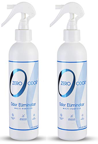 Zero Odor - Multi-Purpose Strong Odor Eliminator for Home, Office, Car, Bathroom, Hotel, Room Deodorizer, and Odor Neutralizer, 8oz Two Pack - Image 1