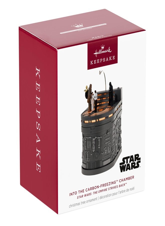 Hallmark Keepsake Christmas Ornament, Star Wars: The Empire Strikes Back Into The Carbon-Freezing Chamber with Light, Sound and Motion, Gifts for Star Wars Fans - Image 5