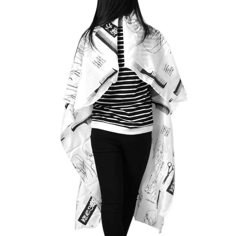 Hairdressing Cape: Soft Lightweight Water-Repellent Durable - Anti-Static Quick-Drying Adjustable Neck Haircut Apron for Hairdressing Hair Dye Perm Adults Kids - Image 2