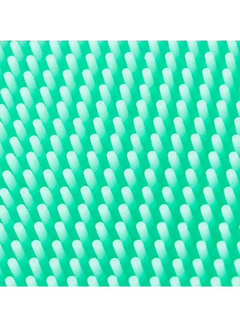 أوريتي 1pc سيليكون فرشاة تنظيف فرشاة الوجه حمام تدليك وسادة الوجه منظف الجلد المسام فرشاة تنظيف عميق أداة تنظيف الاستحمام-أبيض - Image 2