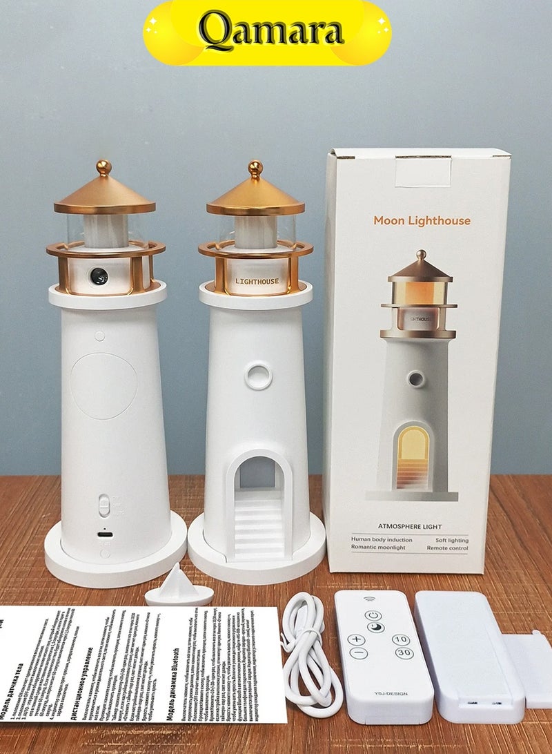  قمرة مصباح ليلي مزود بوظيفة عرض ضوئي، يمكنه عرض صورة القمر على الحائط ليلاً. - Image 5