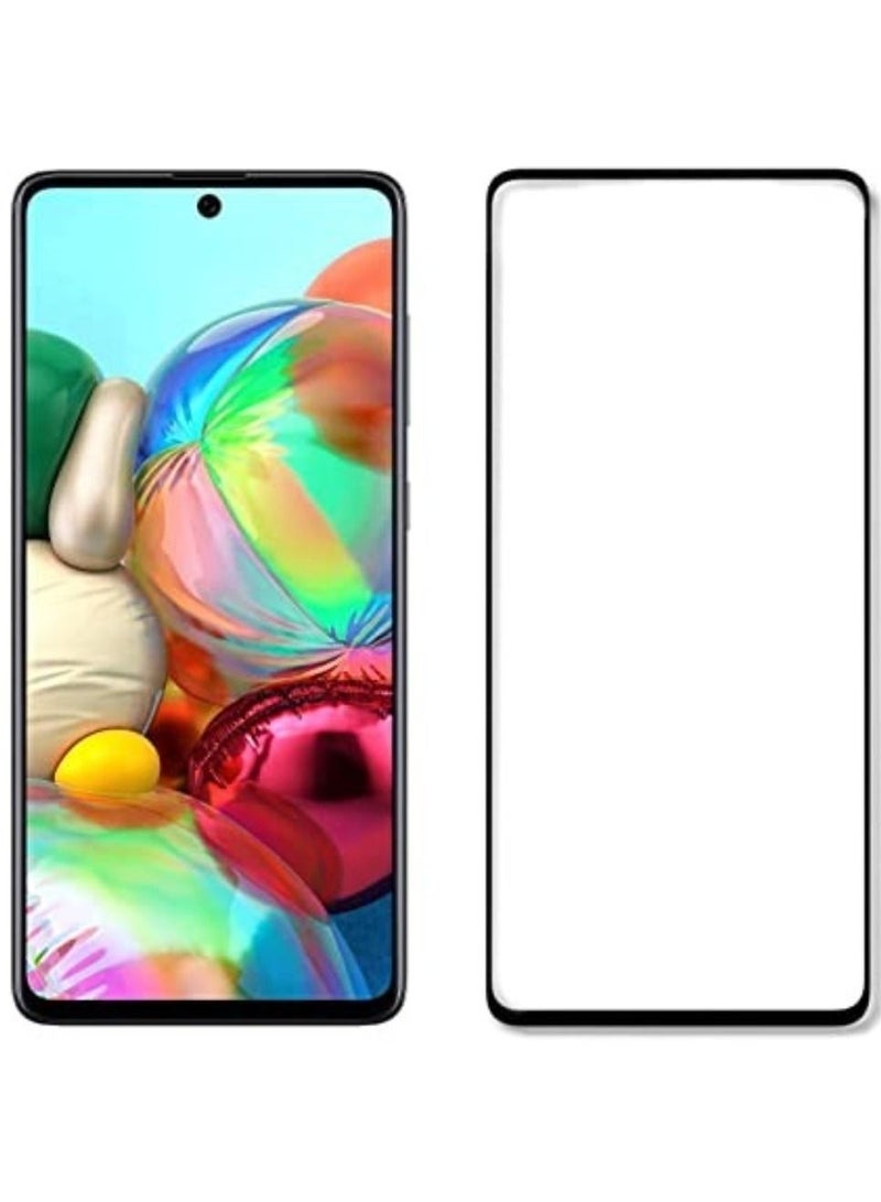 Glass for Sam Galaxy A73 5G / M52 5G / A71 / M51 / S10 Lite/Note 10 Lite Screen Protector Glass Full Glue Edge-to-Edge Protector - Image 1