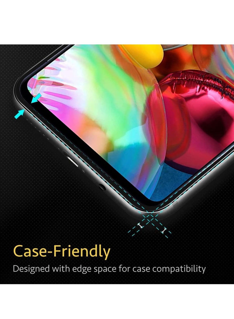 Glass for Sam Galaxy A73 5G / M52 5G / A71 / M51 / S10 Lite/Note 10 Lite Screen Protector Glass Full Glue Edge-to-Edge Protector - Image 3