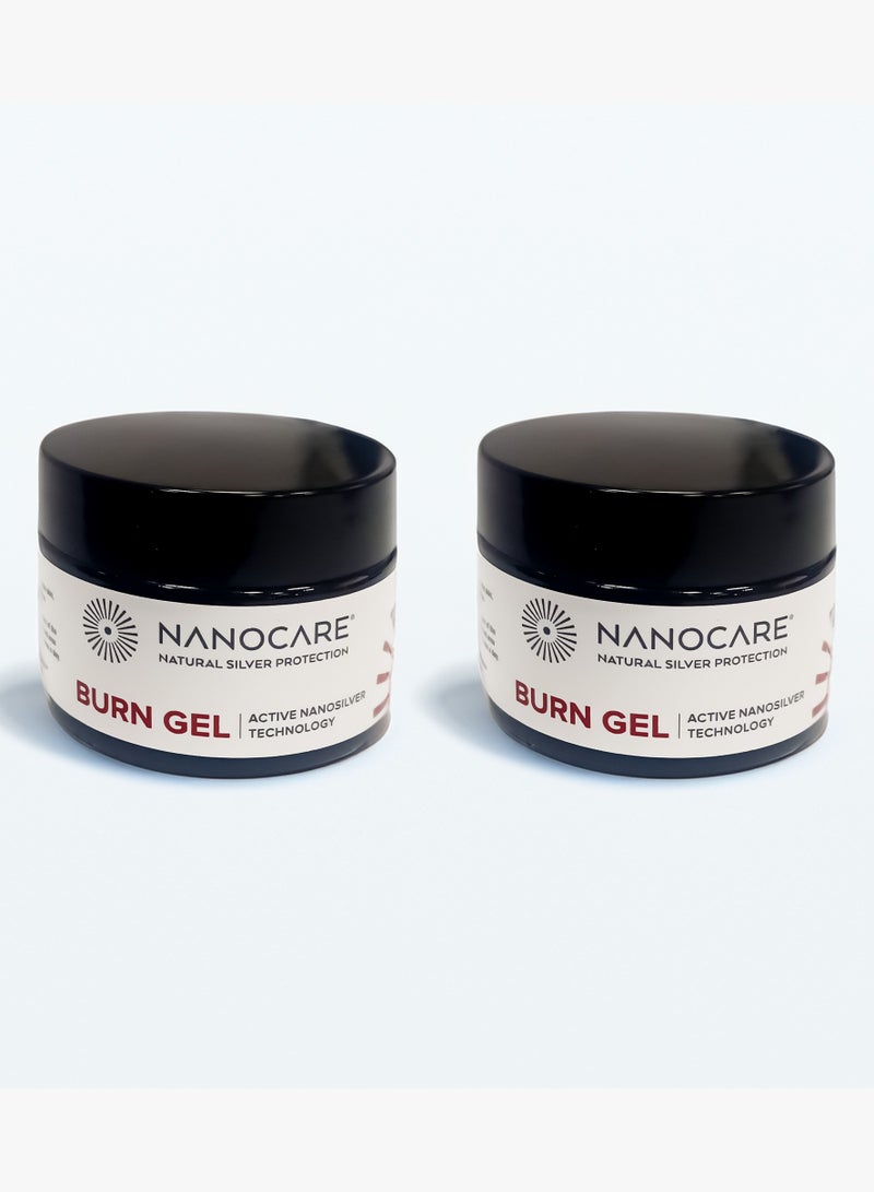 King Mariot Burn Gel | 50g | Natural Silver Protection | Active Nanosilver Technology | Moisturizes, Soothes, and Heals | Unique Hydrogel Formulation with Aloe Vera and Vegetable Glycerin - Image 2
