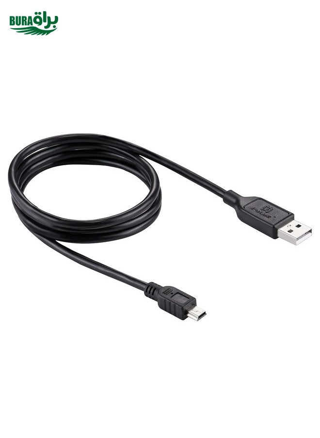 BURAQ - Mini 5-Pin USB Sync Data Charging Cable for GoPro HERO4 /3+ /3, Length: 1.5m - Image 1