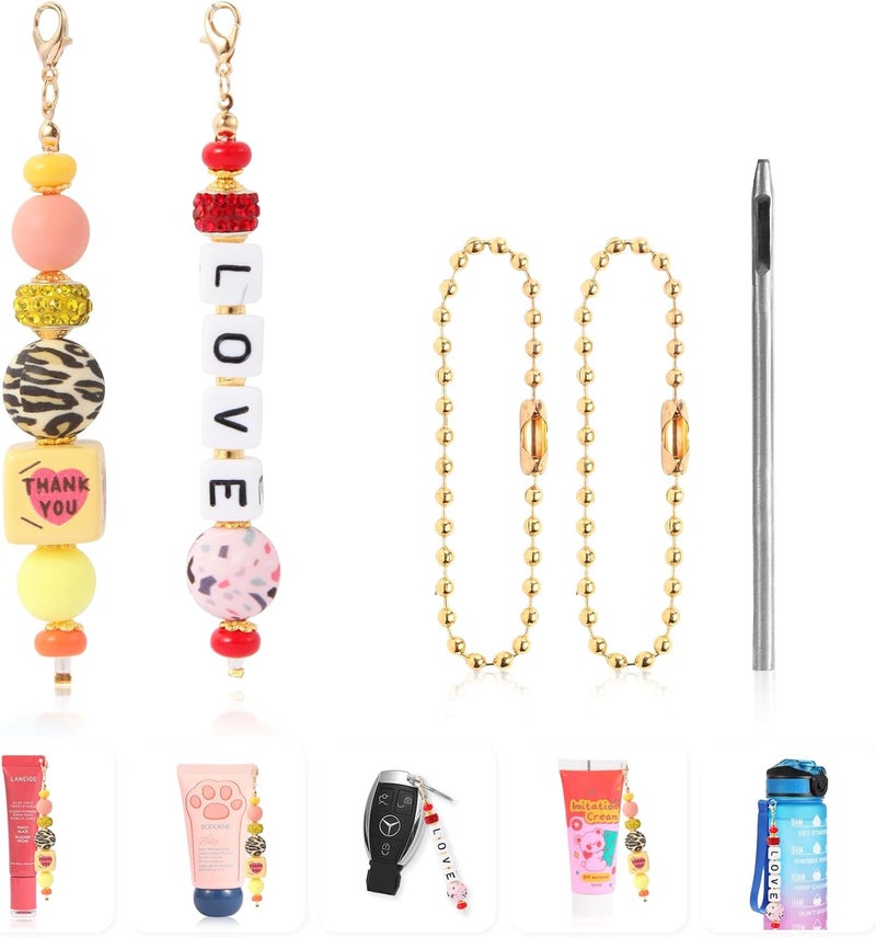 Limpskys Keychain Cap for Summer Fridays 0.5 oz Lip Balm, Fits Topicals 0.5 oz and e.l.f. Glow Reviver 0.52 oz Tubes – Lip Gloss Keychain (Lip Balm Not Included) - Image 1