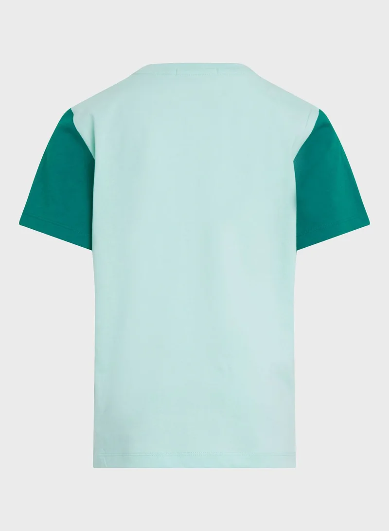Calvin Klein Jeans Youth Color Block T-Shirt