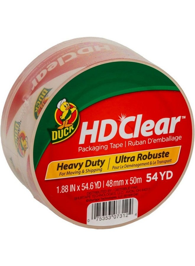 Duck HD Clear Heavy Duty Packaging Tape Clear 48 mm x 50 m 297438 - Image 1