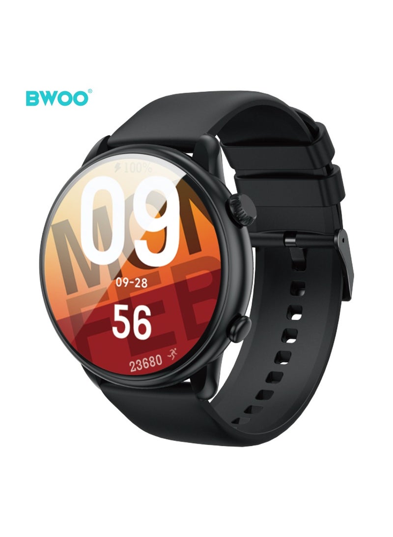 Bwoo Wa10 Smart Watch Black - Image 1
