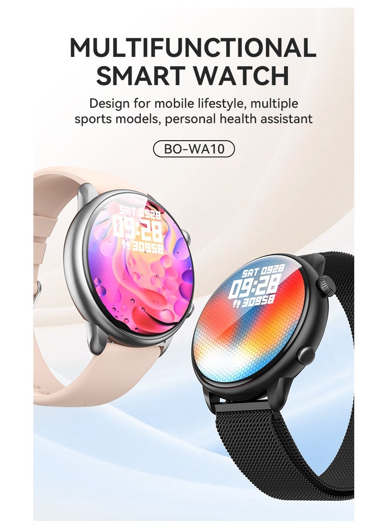 Bwoo Wa10 Smart Watch Black - Image 3