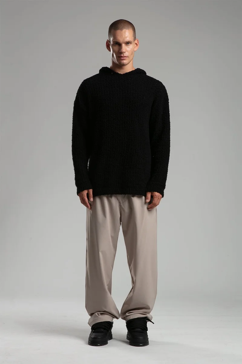 Catch Hooded Knit Sweater