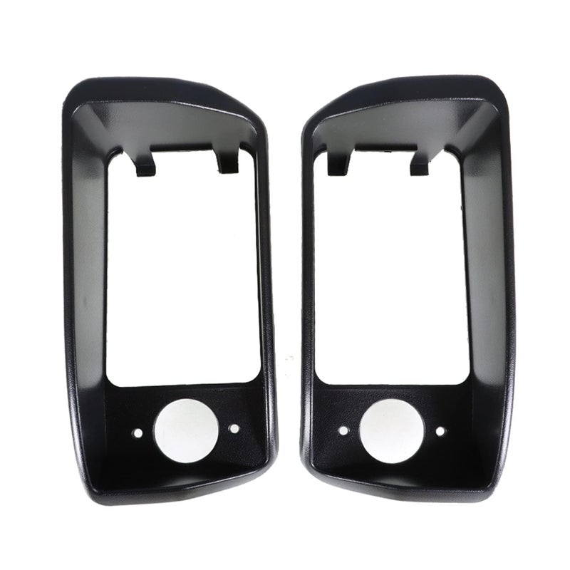 WFLNHB Black Headlight Bezels Passenger Driver 1016880Pass 1016879 Replacement for Club Car Golf Cart DS 1993 - Image 2
