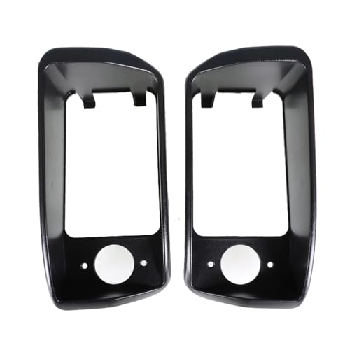 WFLNHB Black Headlight Bezels Passenger Driver 1016880Pass 1016879 Replacement for Club Car Golf Cart DS 1993 - Image 1
