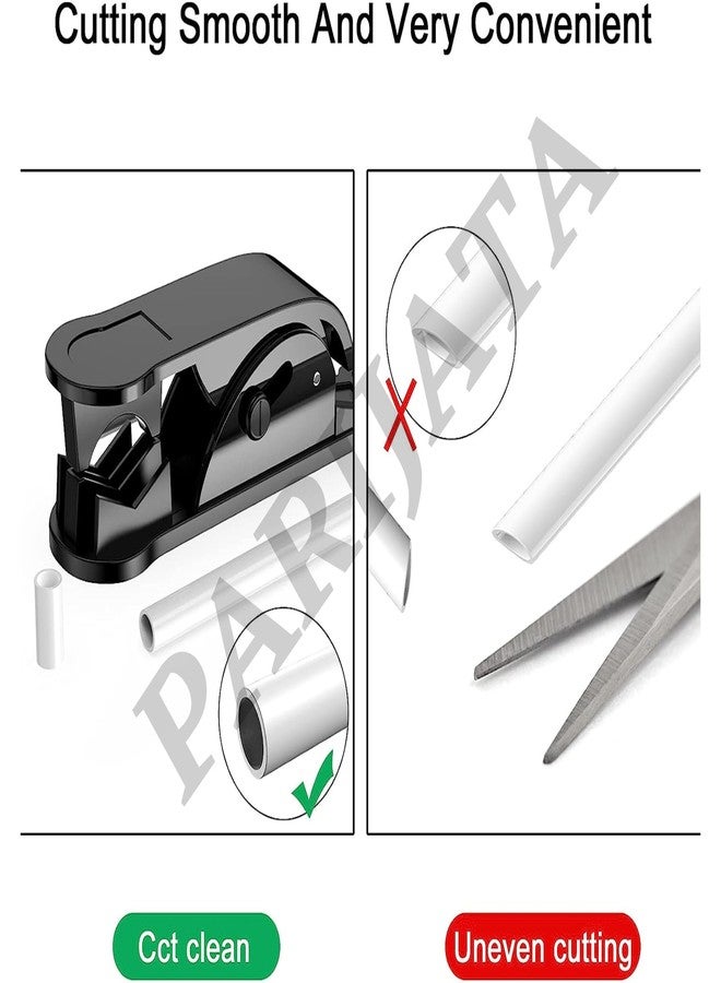 PARIJATA مجموعة أدوات قطع أنابيب PTFE من بارجاتا، 6 قطع، قاطع أنابيب PE، قاطع أنابيب بلاستيكية، أداة قطع أنابيب بلاستيكية من النايلون والبولي يوريثان والبولي فينيل كلوريد حتى قطر خارجي 3/4 بوصة - Image 5