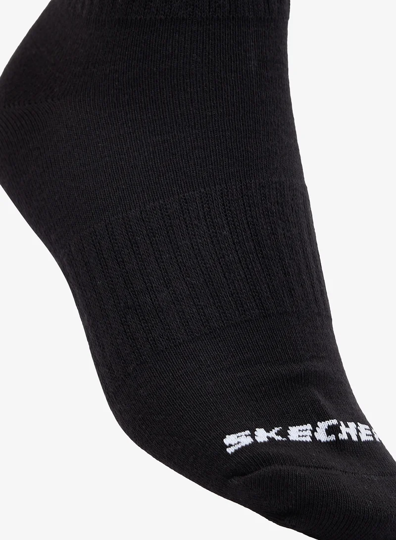 SKECHERS  3 Pack Non-Terry Crew Socks  | Best Price UAE