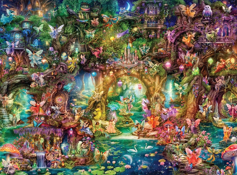 Buffalo Games - Aimee Stewart - The Butterfly Ball - 1000 Piece Jigsaw Puzzle for Adults -Challenging Puzzle Perfect for Game Nights - Finished Size is 26.75 x 19.75 - Image 1