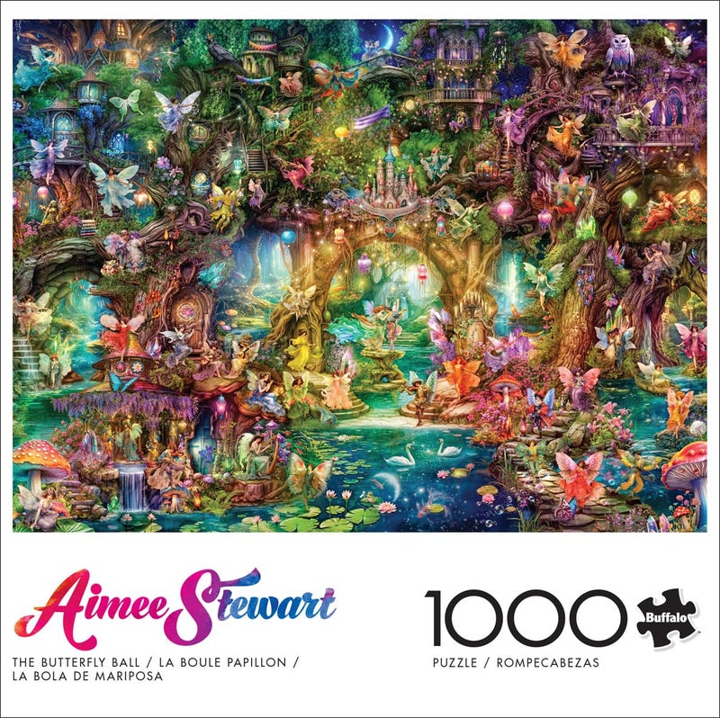 Buffalo Games - Aimee Stewart - The Butterfly Ball - 1000 Piece Jigsaw Puzzle for Adults -Challenging Puzzle Perfect for Game Nights - Finished Size is 26.75 x 19.75 - Image 2