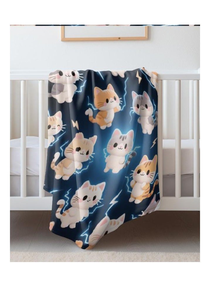 general Flannel thin blanket (warm and comfortable, suitable for sleep, gaming, dust removal and sandproof) 150cm*200cm - 260 - Image 1